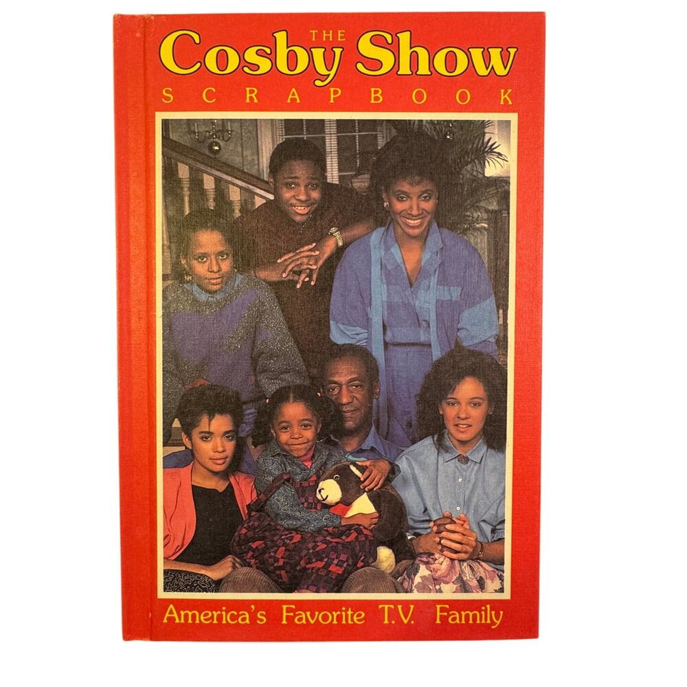 Vintage 1986 The Cosby Show Scrapbook America's Favorite TV Family Hardcover